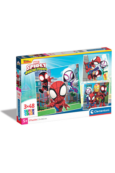 CLEMENTONI Παιδικό Παζλ Super Color Marvel Spidey Και Οι Απίθανοι Φίλοι Του 3...