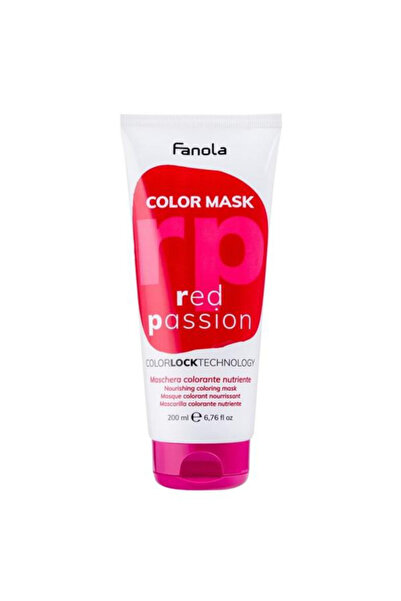 Fanola Masca Coloranta - Color Mask Red Pasion, 200 ml