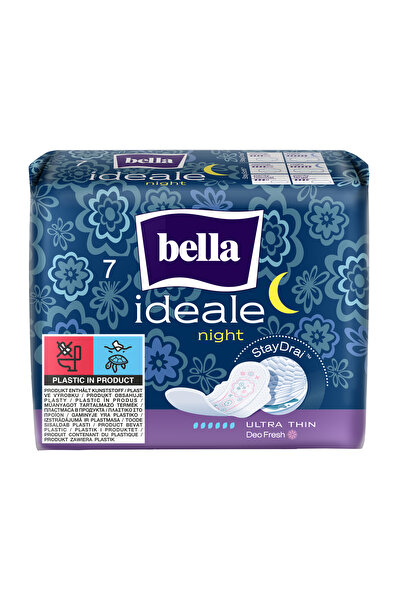 Bella Ideale Ultra Stay Drai Night Absorbante Igienice 7 buc