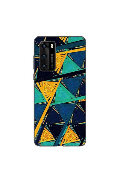 OEM Husa compatibila cu Huawei P40 Silicon Gel Tpu Model Abstract Prism