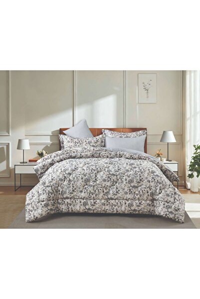 Alhabib bedding Single and Half Microfiber Summer Bedspread Beige and Gunmeta...