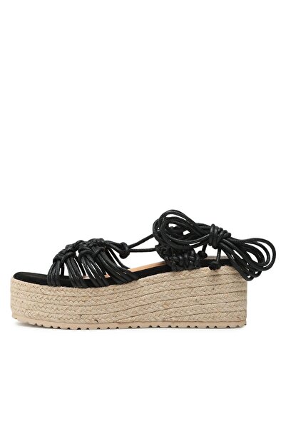 DeeZee Women's Espadrilles RT220681 Black