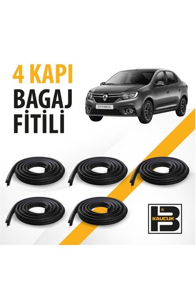 B&M KAUÇUK Renault Symbol (3.Nesil) 4 Kapı + Bagaj Fitili Bm04216
