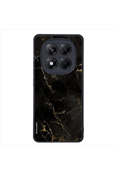 Sonique Θήκη Marble Series για Xiaomi Redmi Note 14 Pro 5G / Poco X7 5G Μαύρο 01