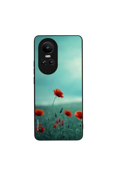 Sonique Θήκη Sunset in Eden Series για Oppo Reno10 5G Scarlet Poppy