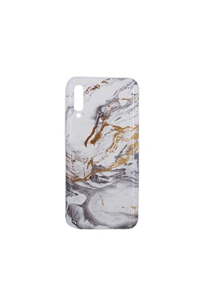 OEM Θήκη Marble Silicon Samsung Galaxy A70/A70s White