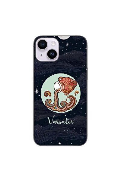 OEM Husa compatibila cu Apple iPhone 14 Silicon Gel Tpu Model Horoscop Varsator