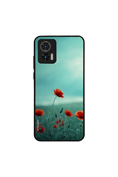 Sonique Θήκη Sunset in Eden Series για Motorola Edge 30 Neo 5G Scarlet Poppy