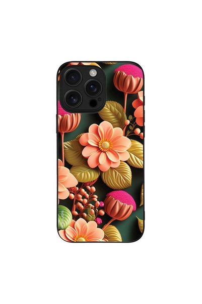 Sonique Θήκη 3D Flower Series για Apple iPhone 16 Pro Max Σομόν