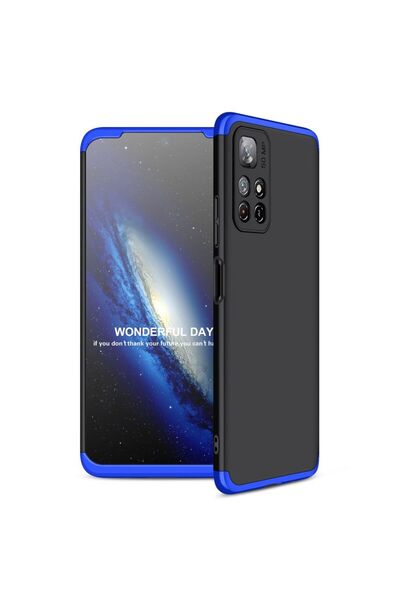 GKK 360 Full Body Protection Xiaomi Poco M4 Pro 5G / Redmi Note 11s 5g Μαύρο/...