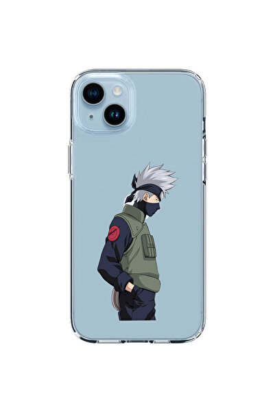 OEM Husa compatibila cu Apple iPhone 14 Silicon Transparenta Model Naruto Kak...