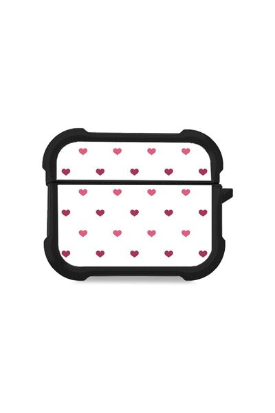 Sonique Θήκη Σιλικόνης Heart Series για AirPods Pro / Pro 2 Λευκό 01