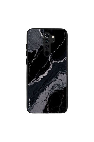 Sonique Θήκη Marble Series για Xiaomi Redmi Note 8 Pro Μαύρο 02