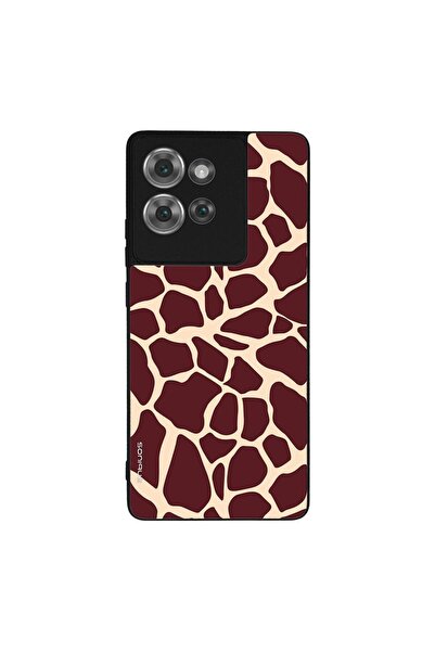 Sonique Θήκη Animal Print Series για Motorola Edge 50 5G Giraffe 03