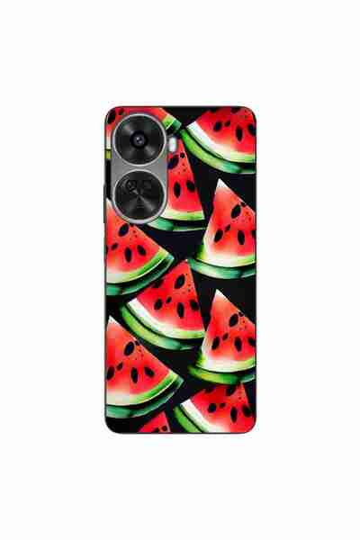 OEM Θήκη συμβατή με Huawei Nova 12 SE Σιλικόνης Gel TPU με σχέδιο φέτες καρπο...