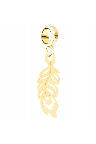 Larezo Pandantiv Tip Charm Pentru Bratari Modulare, Argint 925 Placat Cu Aur ...