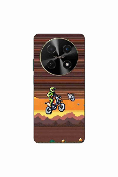 OEM Husa compatibila cu Huawei Nova 12i Silicon Gel Tpu Model Pixel Art Motor...