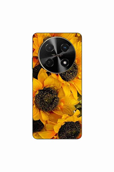 OEM Husa compatibila cu Huawei Nova 12i Silicon Gel Tpu Model Floarea Soarelui