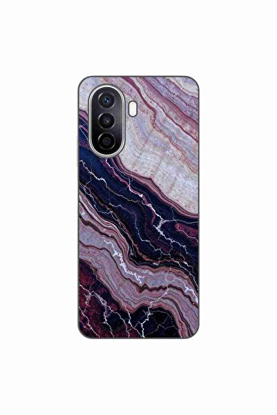 OEM Θήκη συμβατή με Huawei Nova Y70 Σιλικόνης Τζελ TPU Μοντέλο Αμέθυστος Άμμο...