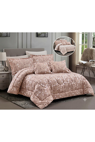 ALMIAAD Double Bed Sheet Summer Cool - Microfiber - 6 Pieces - Summer Quilt 6...