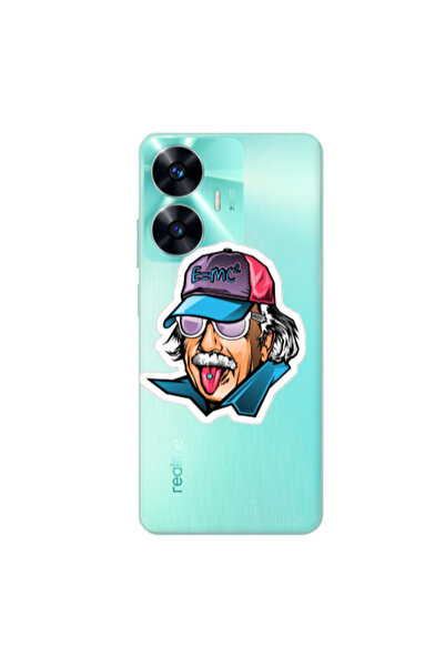 Other Realme C55 Einstein Transparent Silicone TPU Θήκη
