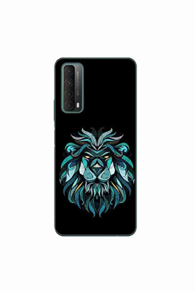 OEM Husa compatibila cu Huawei P Smart 2021 Silicon Gel Tpu Model Abstract Lion