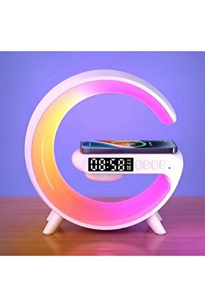 1way Multifunctional alarm clock and wireless mobile phone charger