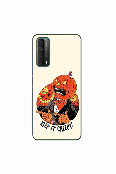 OEM Θήκη συμβατή με Huawei P Smart 2021 Σιλικόνης Gel TPU με σχέδιο Halloween...