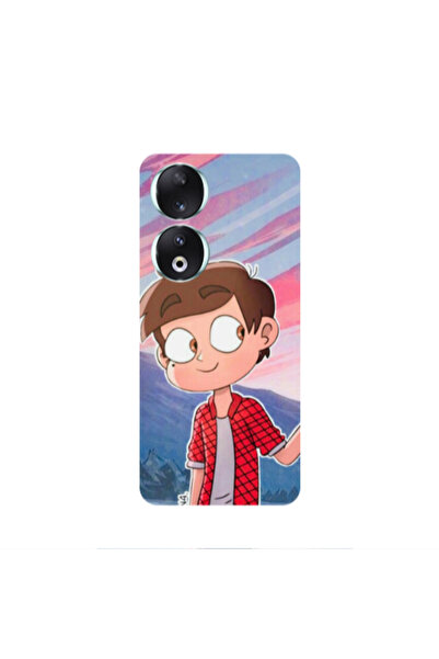 Other Honor 90 5G Valentines 1 Transparent Silicone TPU Θήκη