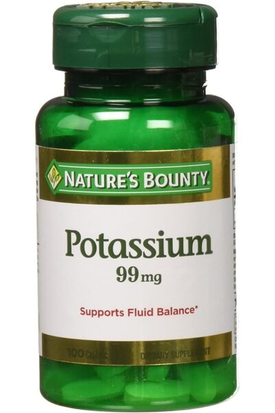 Nature's Bounty Potassium Gluconate 100 Capsules