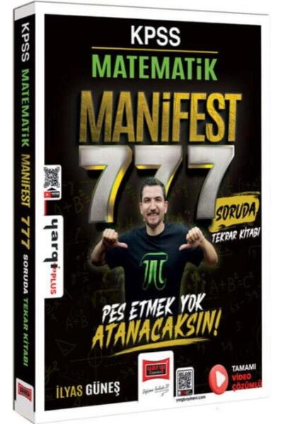Yargı Yayınları KPSS Matematik Manifest Serisi 777 Soruda Tamamı Video Çözüml...
