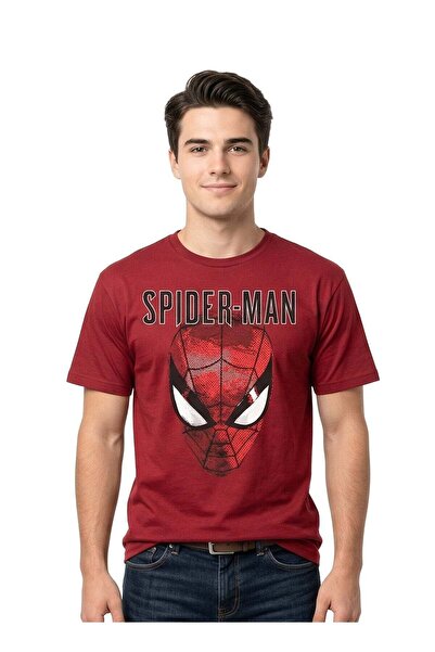 Marvel Men’s Spider-Man Oversized Drop Shoulder Graphic T-Shirt