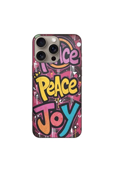 OEM Husa compatibila cu Apple iPhone 16 Pro Max Silicon Gel Tpu Model Peace a...
