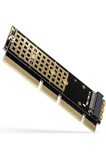 Axagon PCEM2-1U PCI-e 3.0 16x M.2 SSD NVMe Χαμηλού Προφίλ 80mm για SSD 1U Μαύ...