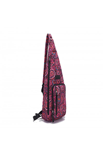familystore Posh Paisley - Women's Red Chest Bag