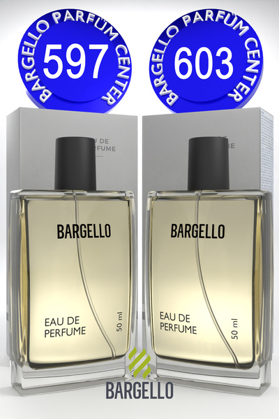 Bargello 597 Erkek Parfüm Woody 50 ML EDP + 603 Erkek Parfüm Oriental 50 ML EDP