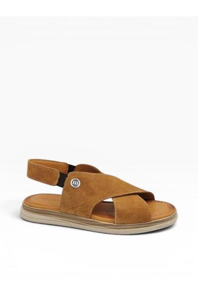Mammamia 2710 Women's Genuine Leather Flat Sandals
