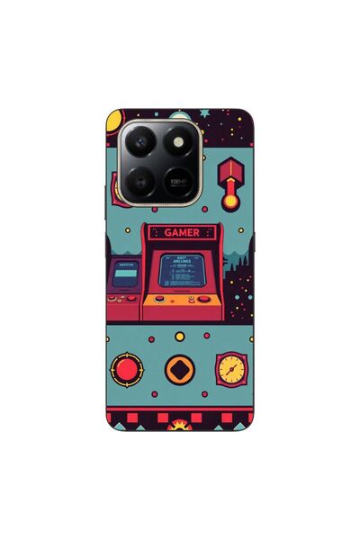 OEM Husa compatibila cu Honor 400 Smart Silicon Gel Tpu Model Gamer Arcade Room