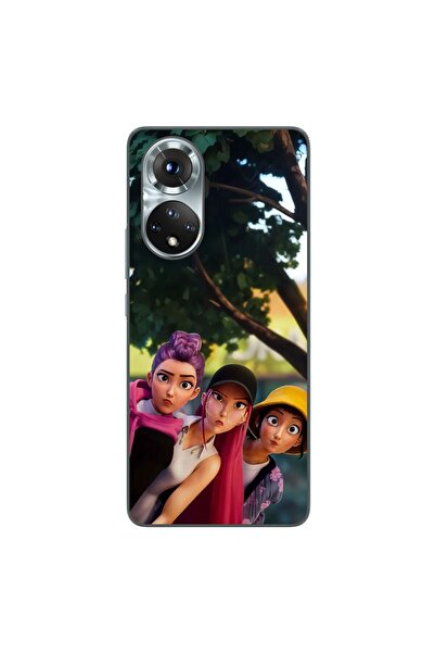 OEM Θήκη συμβατή με Honor 50 Σιλικόνης TPU Μοντέλο KPop Demon Hunters Shy Girls