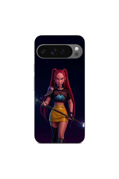 OEM Husa compatibila cu Google Pixel 9 Pro XL Silicon Gel Tpu Model KPop Demo...