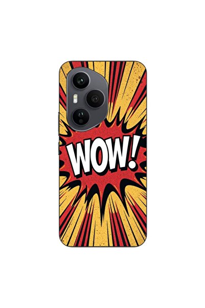 OEM Husa compatibila cu Honor 400 Pro Silicon Gel Tpu Model Comic Book WOW Text