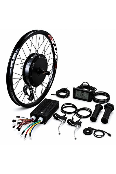 All4ebikes Kit Conversie eBike Motor Hub Spate 3000W