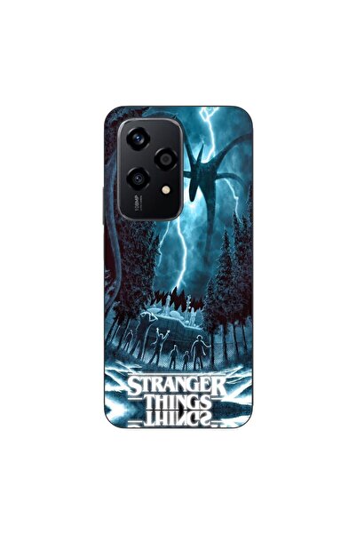 OEM Husa compatibila cu Honor 200 Lite Silicon Gel Tpu Model Stranger Things ...