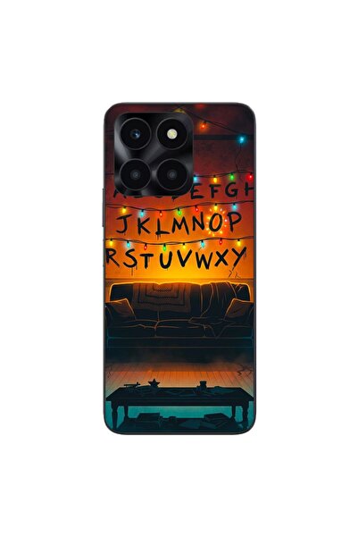 OEM Θήκη συμβατή με Honor X6a από Σιλικόνη Τζελ TPU, Σχέδιο Stranger Things Α...
