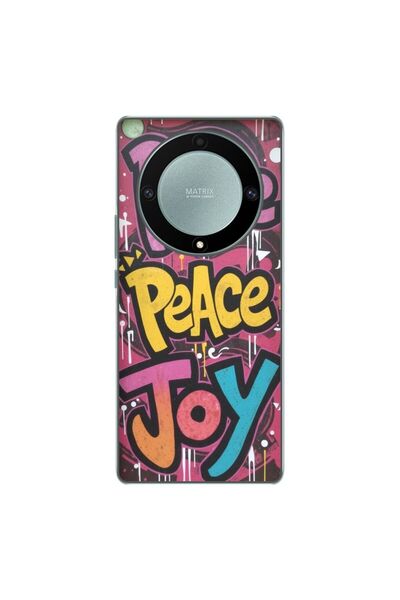 OEM Husa compatibila cu Honor Magic 5 Lite Silicon Gel Tpu Model Peace and Jo...