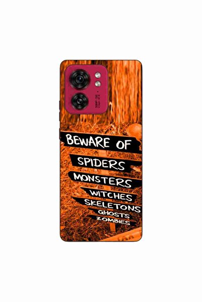 OEM Θήκη συμβατή με Motorola Edge 40, από σιλικόνη gel TPU, με σχέδιο Απόκριε...
