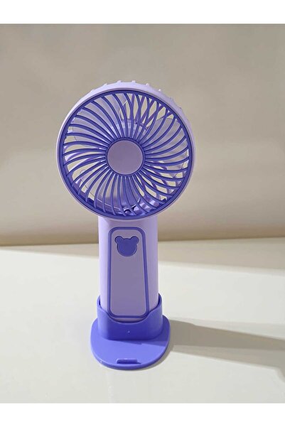 ARELL TEKNOLOJİ Masaüstü Stantlı 3 Kademeli Taşınabilir Mini Fan Şarjlı El Va...
