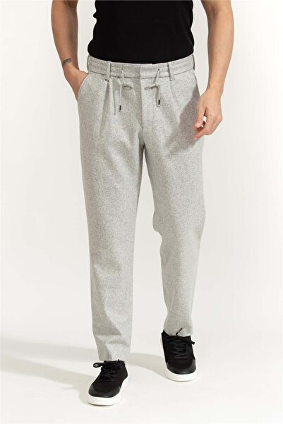 BOSS Erkek Jogger Pantolon Gümüş