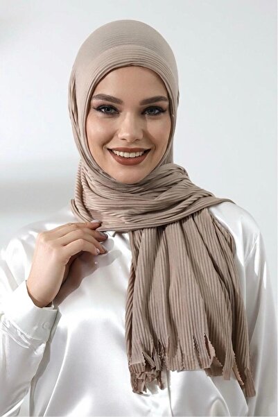 İSTDONATELLA Ready-Made Practical Terry Cotton Shawl