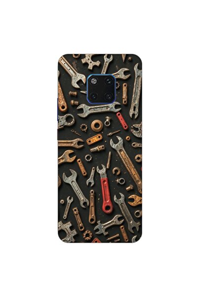 OEM Калъф, съвместим с Huawei Mate 20 Pro, силиконов гел TPU модел с десен на...